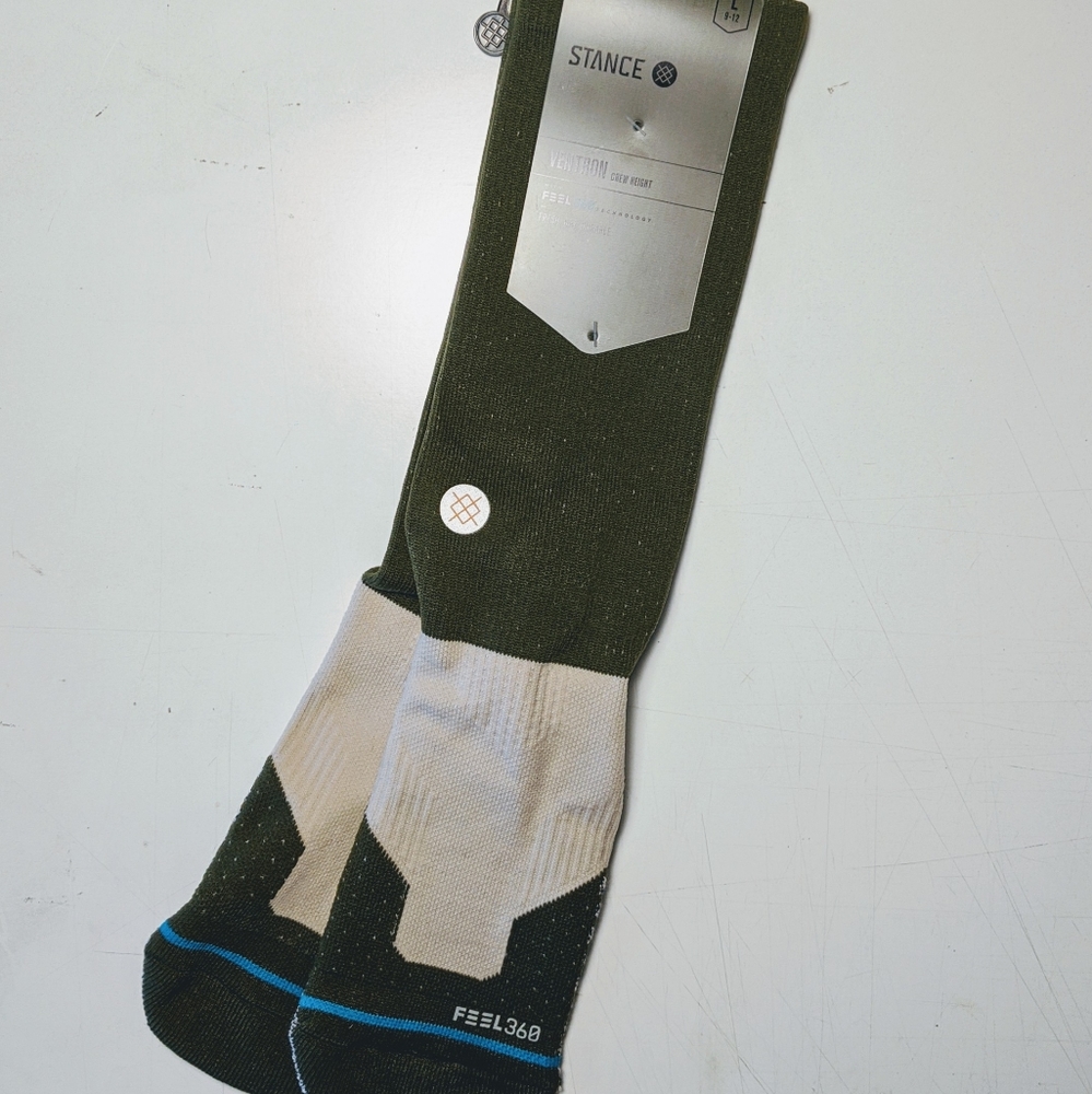 STANCE Ventron Olive Socks